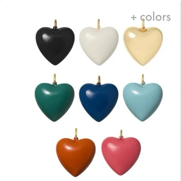 ROXANNE ASSOULIN The Big Puffy Heart Charm Navy - Picture 7 of 11